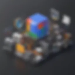 Illustration depicting Google VM deployment