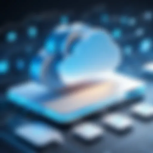 Cloud security architecture diagram illustrating key components.