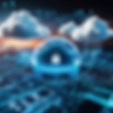 Emerging Technologies in Cloud Security Emerging technologies in cloud security, represented through futuristic graphics.