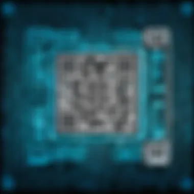 Illustration of QR code security measures