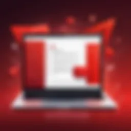 Phishing email example highlighting red flags