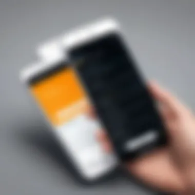 Reviewing Privacy Settings Effectively Visual representation of privacy settings on a smartphone
