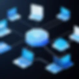 Illustration depicting various types of proxy servers