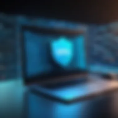 Understanding Online Privacy with VPN Conceptual representation of online privacy with a VPN