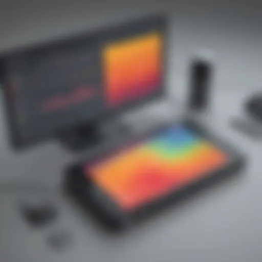 Wireless Heat Map Software Interface Visualization