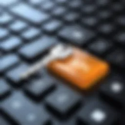Visual representation of API key importance