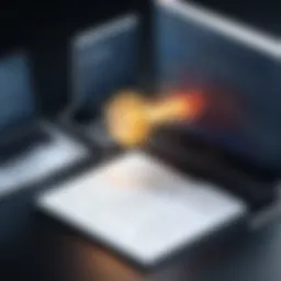 Visual representation of dictionary attack mechanisms