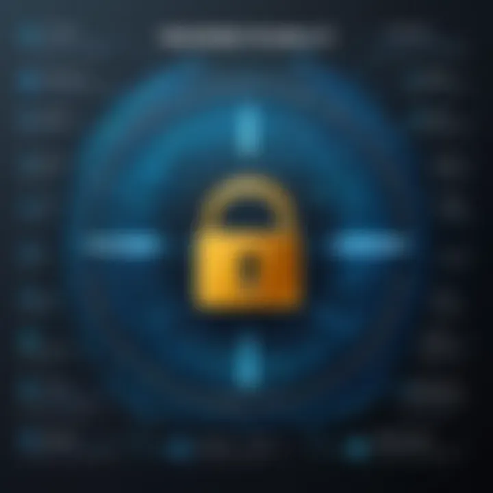 Infographic illustrating password complexity requirements