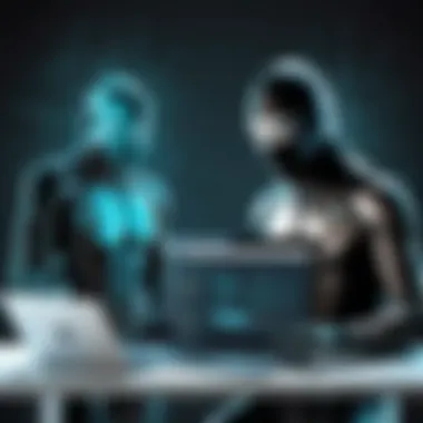The Consequences of SQL Injection Attacks Illustration showing the impact of SQL injection on data security