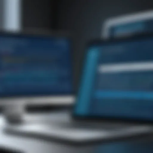 Visual representation of SQL injection attack mechanics