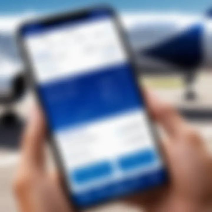 Modern Copa Airlines Booking App Interface