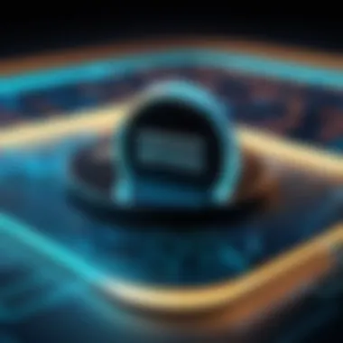 Advanced Encryption Technology in VPNs Symbol of advanced encryption technology