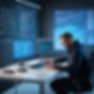 Collaboration in Application Security Visual illustrating collaboration between development and security teams