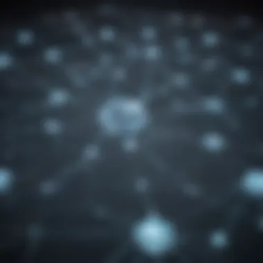 Interconnected Network Nodes of Federated IAM Illustration showing interconnected network nodes symbolizing Federated IAM