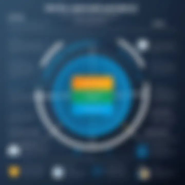 Chart illustrating the requirements for PCI DSS compliance