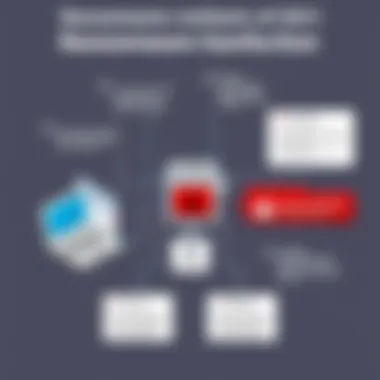 Infographic showing infection mechanisms