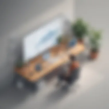 Strategizing for Remote Work Success Remote work productivity concept