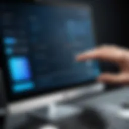 User interface of SecurID app showcasing authentication options