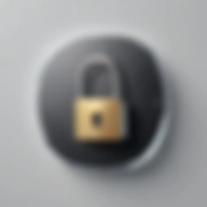 Confidential Information Lock Icon