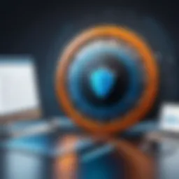 Illustration depicting the concept of OAuth as a shield of protection