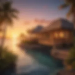 Sunset view of Maragogi Resort