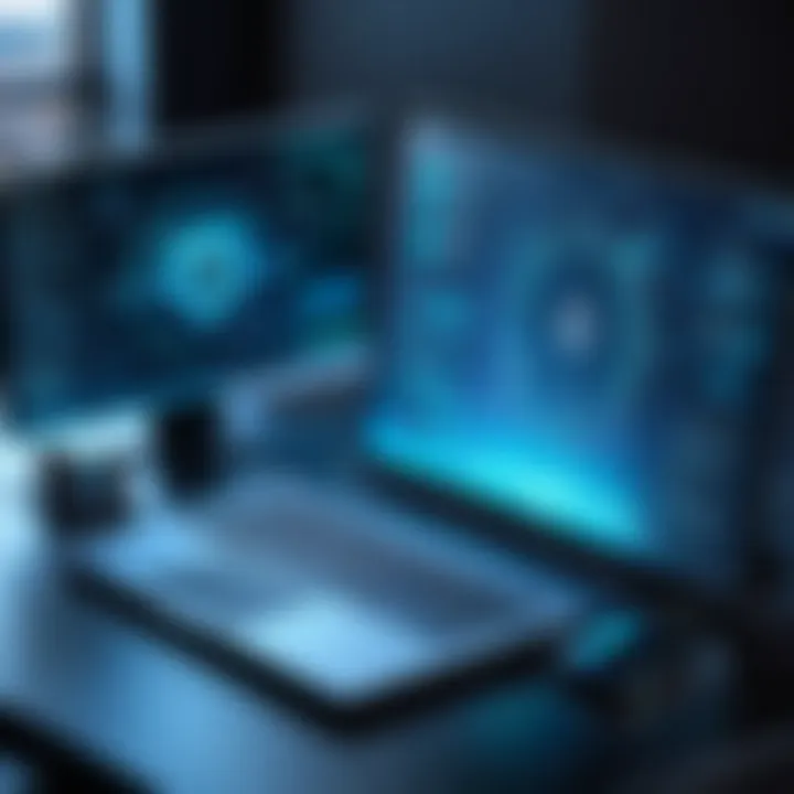 Conceptual image highlighting TCP's role in cybersecurity practices