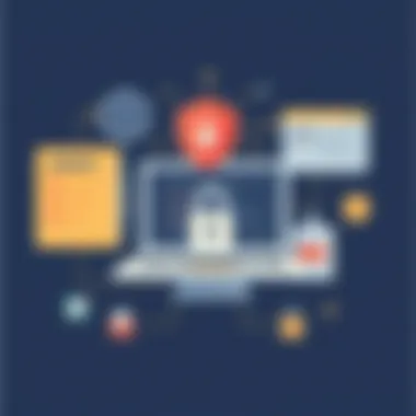 Best Practices for Web Security Graphic highlighting best practices for web security