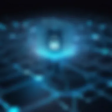 Understanding Network Security in the Digital Landscape Digital network security concept