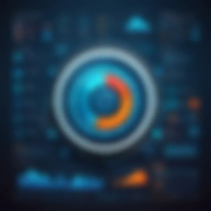 Infographic showcasing tools used in threat data analysis.