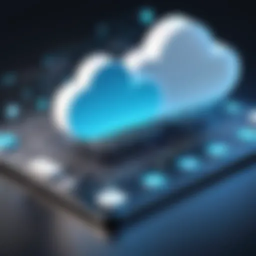Visual representation of cloud native microservices architecture