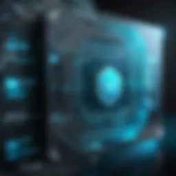 Conceptual representation of layered network security