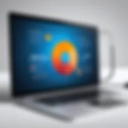 Visual representation of executive phishing tactics