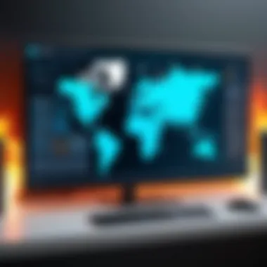 Top Firewall Solutions Overview Visual showcasing leading firewall solutions on the market