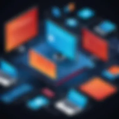 Infographic displaying real-world firewall applications