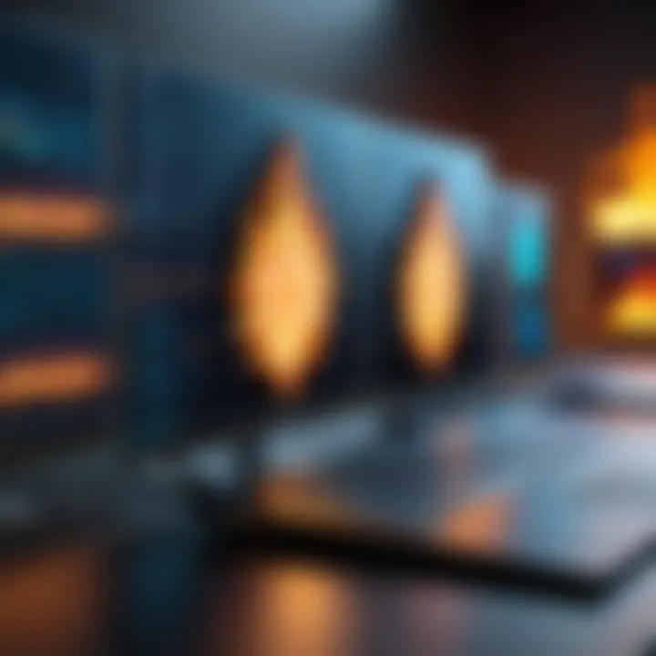 Illustration of firewall operations in network security
