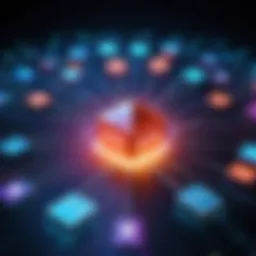 A visual representation of DDoS attack vectors and strategies.