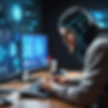 Illustration of a MITM attack scenario