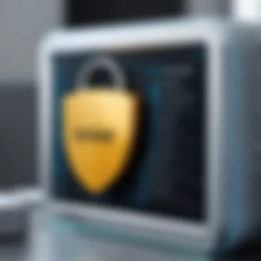 Best Practices for Digital Security Against Spam A conceptual image illustrating best practices for digital security against spam