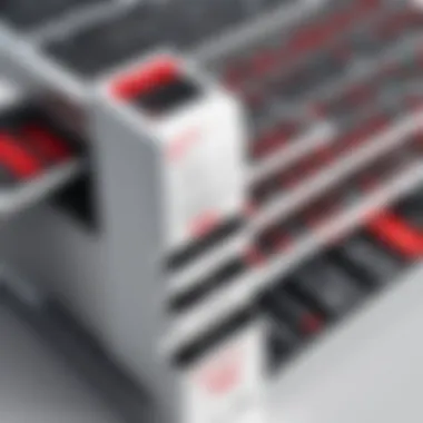 A detailed diagram representing the architecture of a target POS system.