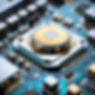 Convergence of Hardware and Software in Cybersecurity A conceptual image highlighting the convergence of hardware and software in cybersecurity.