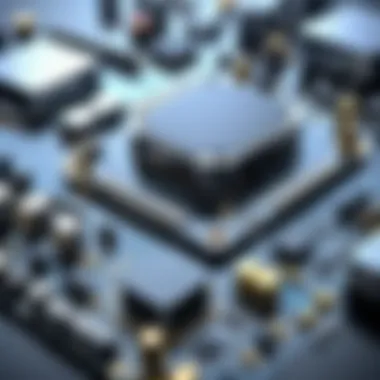 Hardware Components Overview A visual representation of hardware components like circuit boards and processors.