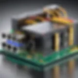 Illustration depicting Ethernet components and their functions