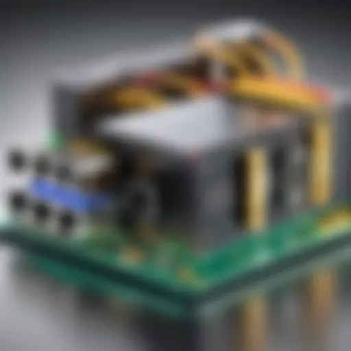 Illustration depicting Ethernet components and their functions
