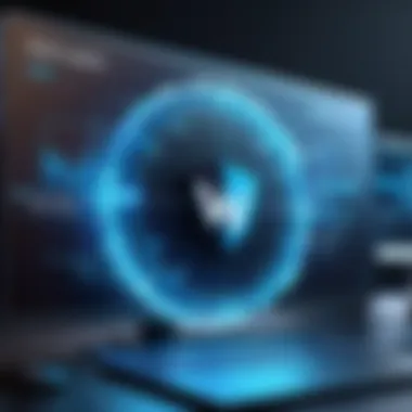 Visualizing VPN Security A visual representation of a secure VPN connection