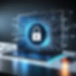 Network Security Vulnerability Concept