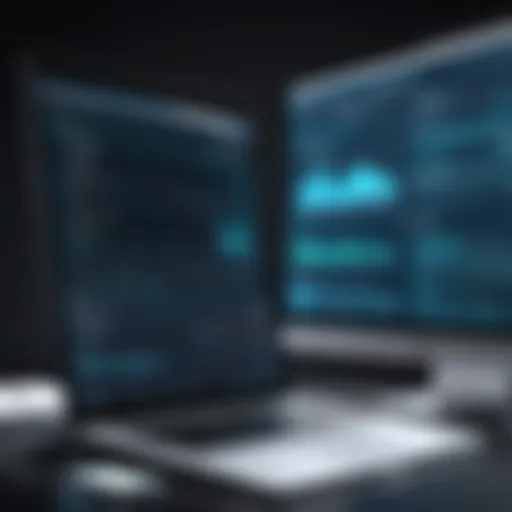 A visual representation of data extraction from a website