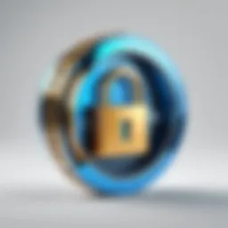 A secure lock symbol representing SSL encryption