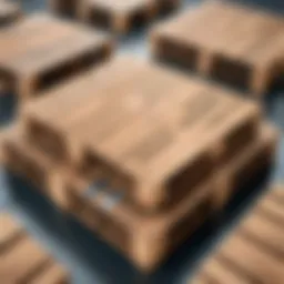 Mystery return pallets in a warehouse