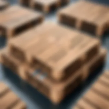 Mystery return pallets in a warehouse