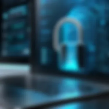 Data Encryption for Enhanced Security Illustration showing data encryption for website security